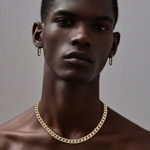 Elegant 14k Gold Filled CubanChain Necklace for Men/Women 24 Inches